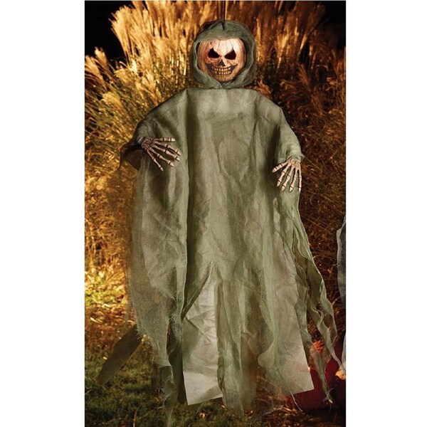 Pumpkin Green Robe Hanging Decoration 91cm