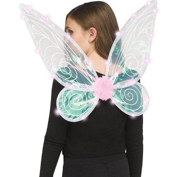 Pink Light Up Kids Wings