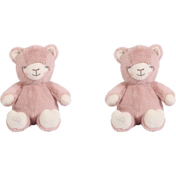 2x Splosh Toasty Hugs Lulu Llama Soft Plush 35cm Stuffed Animal Toy Baby 0+ Pink