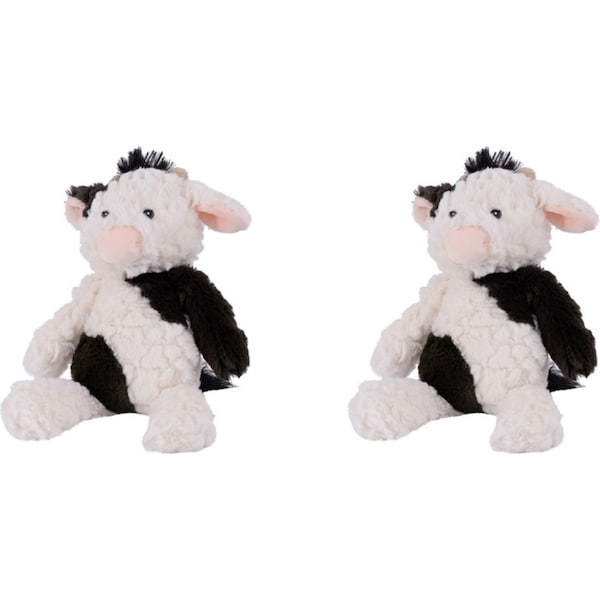 2x Mary Meyer Nursery Cow 28cm Soft Plush Stuffed Toy Kids/Children 0+
