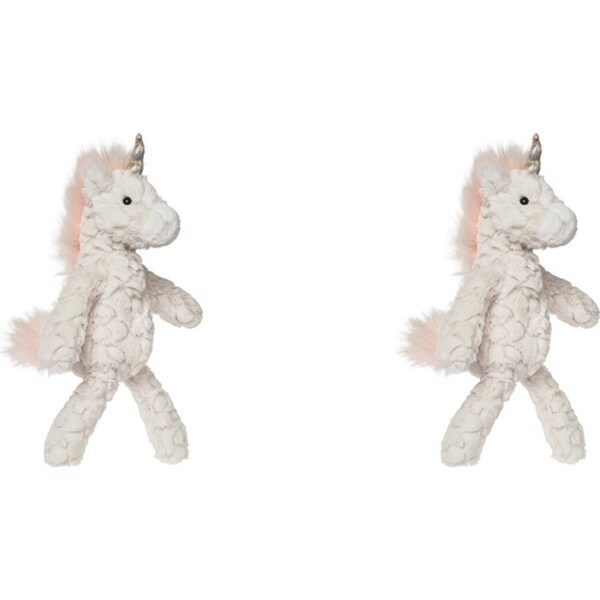 2x Mary Meyer Putty Unicorn 33cm Soft Plush Stuffed Play Toy Kids 0+ Cream