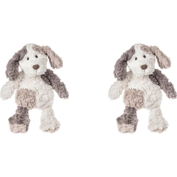 2x Mary Meyer Putty Animal Cooper Pup 30cm Soft Plush Stuffed Animal Toy Kids 0+