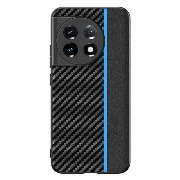 For Oneplus 11 5g Anti-slip Carbon Fiber Texture Phone Case Ultra Slim Shockproof Protective Cover