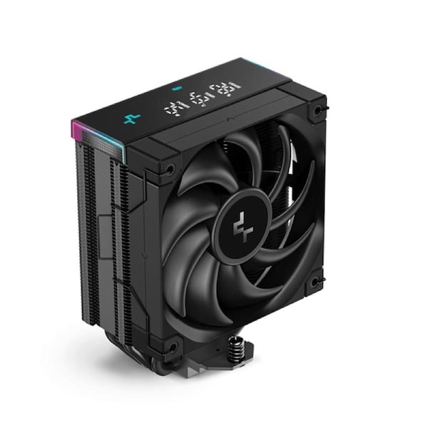 DeepCool AK400 Digital Pro Performance CPU Cooler, 4 Heat Pipe Tower, High-Performance FDB Fan, Multi-data Point Screen, Intel LGA1851/1700/1200 AM4/5 R-AK400-BKAPMN-G