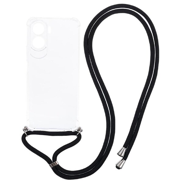 Precise Cutout Tpu Phone Case For Honor X50i 5g / 90 Lite 5g, With Lanyard