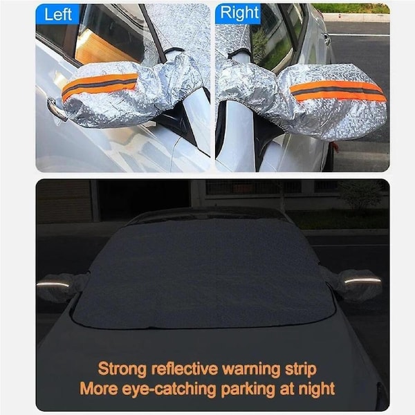 For Peugeot 408 308 308sw t9 2016 2017 2018 2019 2020 Thick Magnetic Anti Frost Freezing Car Snow Cover Windshield Sunshades