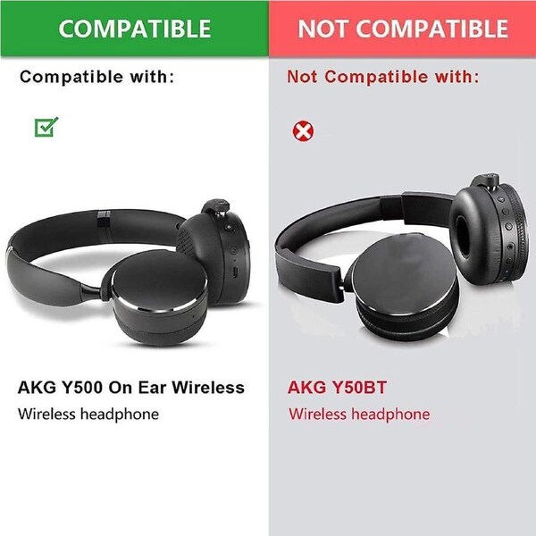 Comfortable Ear Pads Cushion With Buckle For Akg Y500 500 Headset Ear Pads