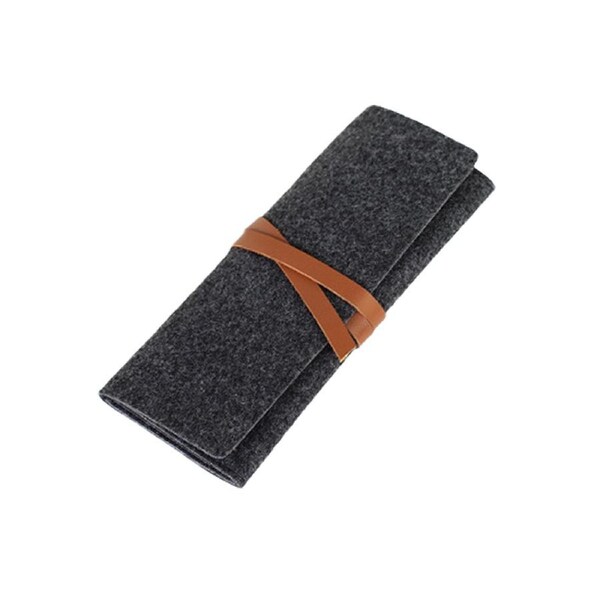 Pencil Holder Organizer, Felt Pencils Storage Organizer for Travel Drawing, Pencil Storage Case