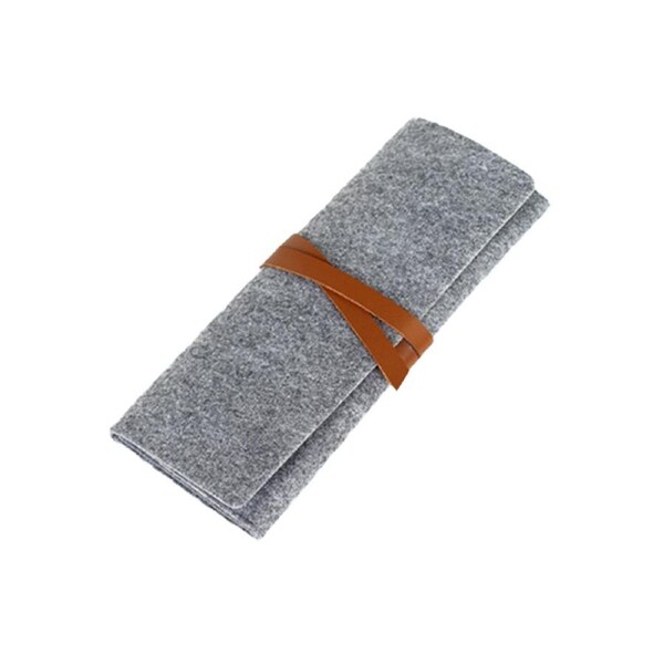 Pencil Holder Organizer, Felt Pencils Storage Organizer for Travel Drawing, Pencil Storage Case