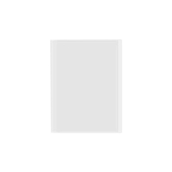 Presentation Folder , Binder with Clear Plastic Sleeves, A4 Displays Pages Flexible Cover,White