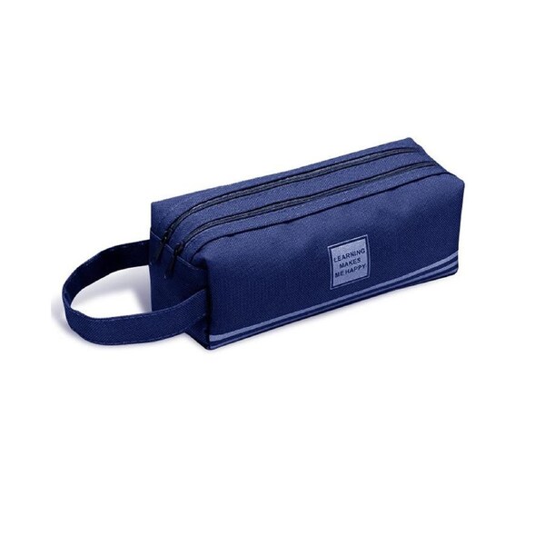 Pencil Case Large Storage Pouch Marker Pen Case Simple Stationery Bag College Office Organizer