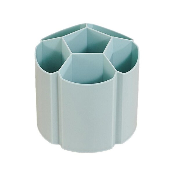 Desktop Organizer with Pencil Holders, Office Accessories Caddy, School Supplies Organizer for Pen, Colored Pencil, Art Brushes