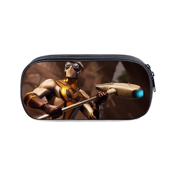 Cartoon custom pencil case large capacity pen case student pen box stationery bag multifunctional stationery box