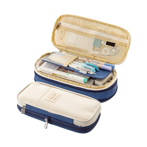 Large Pencil Case Pencil Pouch Can Expand Pencil Bag Large Storage Pouch Aesthetic Pencil Case