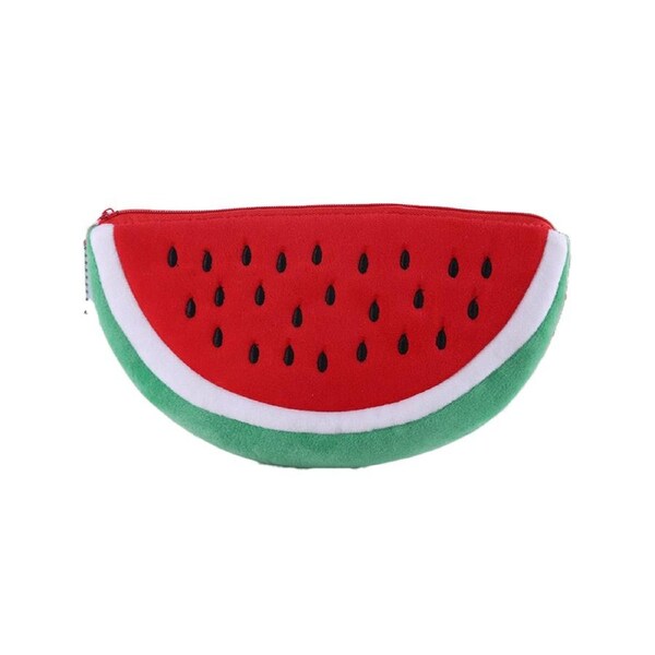 Cute Big Volume Watermelon Pencil Case Pen Bags Stationery Pouch Cosmetic Makeup Box