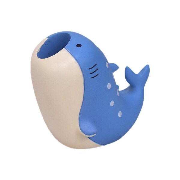 Small capacity student pen holder cute aquarium shark dolphin pen insert pen holder