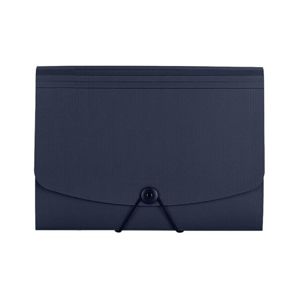 Pocket File Folder Letter Size Accordion File Organizer, Plastic Document Folder