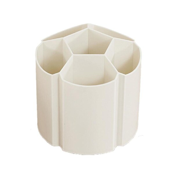 Desktop Organizer with Pencil Holders, Office Accessories Caddy, School Supplies Organizer for Pen, Colored Pencil, Art Brushes