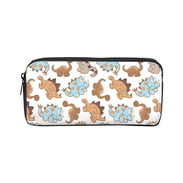 Big Capacity Pencil Bag,Dinosaur Pencil case for Preschool Students Boys Girls