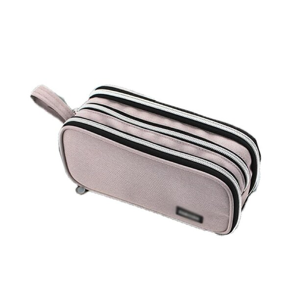 Large Pencil Case, Durable Pen Pouch with Big Capacity, Portable Stationery Bag with Handle