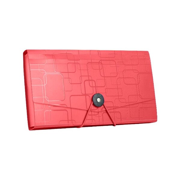 Expanding File Folder Pockets , Letter Size Plastic File Pocket Folders, Home Office Supplies