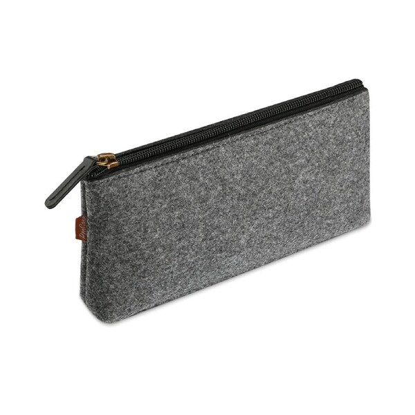 Compact Pen Organizer with Zipper for Accessories, Ideal for School or Office