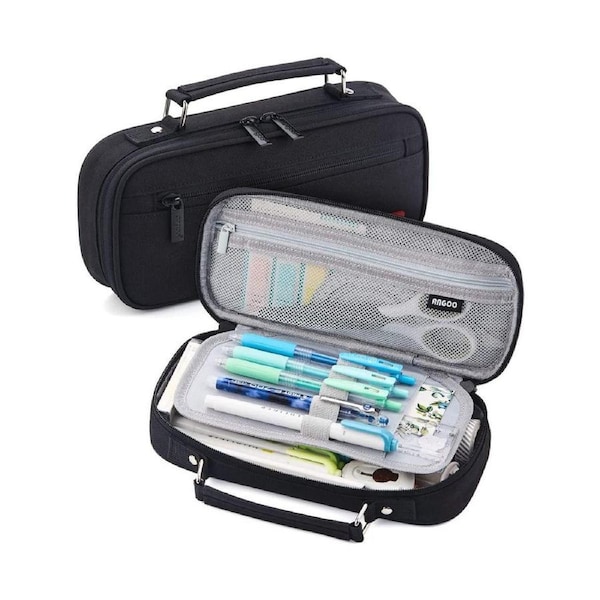 Big Capacity Pencil Case College School Office Large pencil pouch Bag for Girls Boys teens