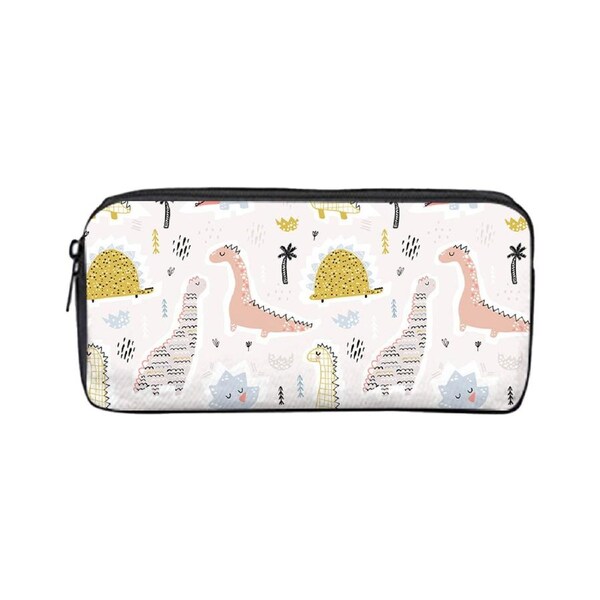 Big Capacity Pencil Bag,Dinosaur Pencil case for Preschool Students Boys Girls