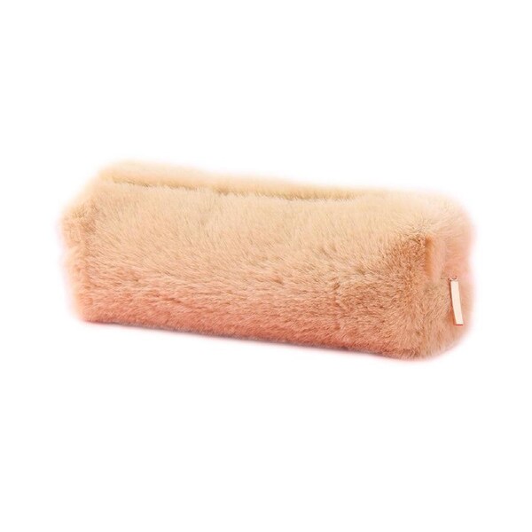 Pencil Case, Pen Pouch Bag Girl Cute Plush Fuzzy Pencil Case Makeup Pouch