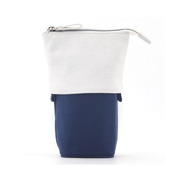 Pop-up Pencil Case and Cosmetics Pouch Stand up Telescopic Craft Supplies Makeup Organizer