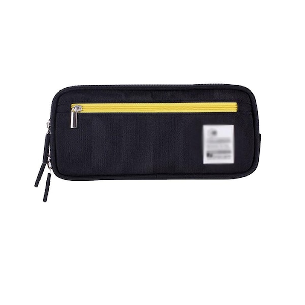 Pencil Case Large Expandable Pencil Pouch Canvas Zipper Multifunction Pen Bag
