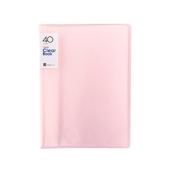 Transparent simple and lightweight A4 loose-leaf folder pp student data sheet music folder