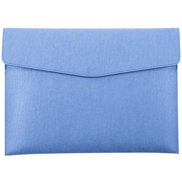 PU Leather A4 File Folder Document Holder Waterproof Portfolio Envelope Folder Case with Snap Closure