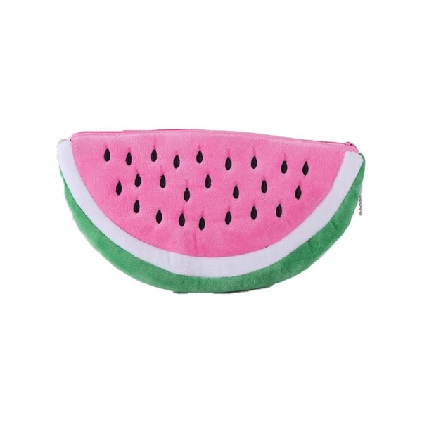 Cute Big Volume Watermelon Pencil Case Pen Bags Stationery Pouch Cosmetic Makeup Box