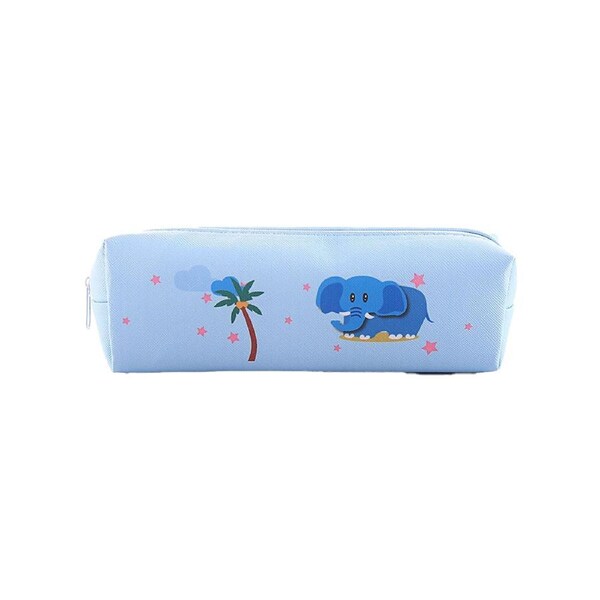 Large Capacity Flat Pencil Case Multi-Purpose Pouch Pen Bag Office Stationery