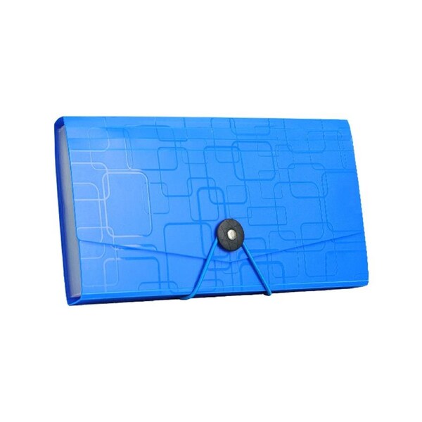 Expanding File Folder Pockets , Letter Size Plastic File Pocket Folders, Home Office Supplies