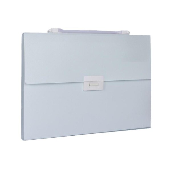 Pockets Expanding Organizer File Folder 4A/Letter Size Handheld Document Organizer