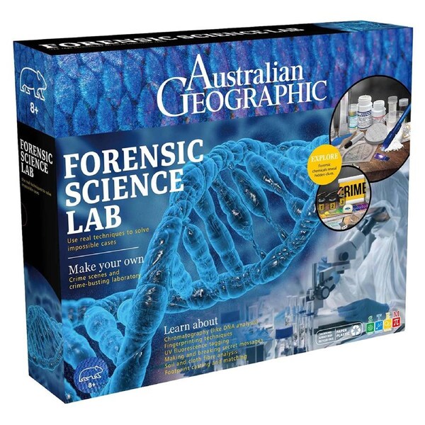 Australian Geographic Forensic Science Lab Educational Toy