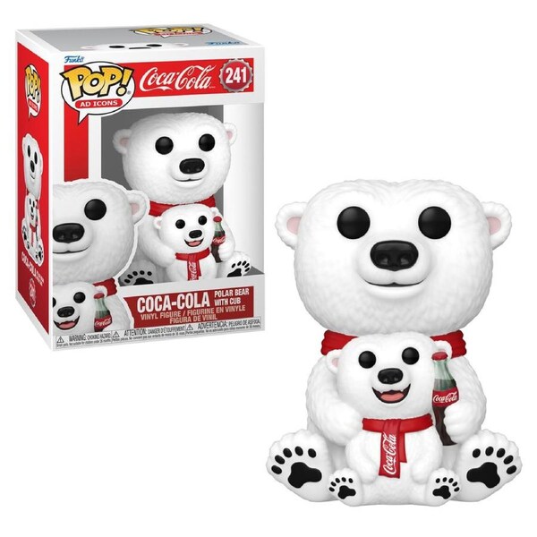 Coca-Cola Polar Bear with Cub Funko POP! Vinyl