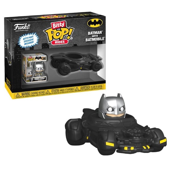 Batman Batman V Superman Armoured Batman with Batmobile Bitty Ride Funko POP! Vinyl