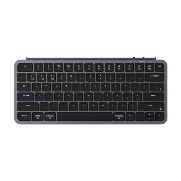 Keychron B1 Pro Ultra-Slim Wireless Keyboard (Space Gray)