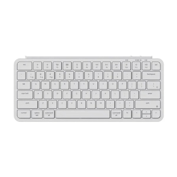 Keychron B1 Pro Ultra-Slim Wireless Keyboard (Ivory White)
