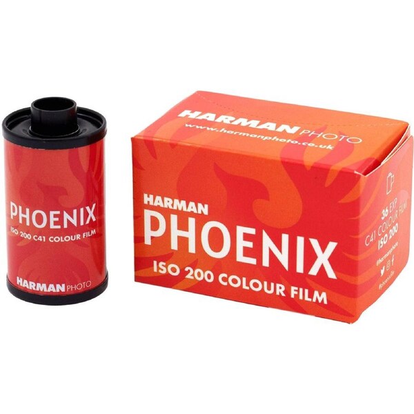 Harman Phoenix 200 Colour Negative Film (35mm Roll Film, 36 Exposures)