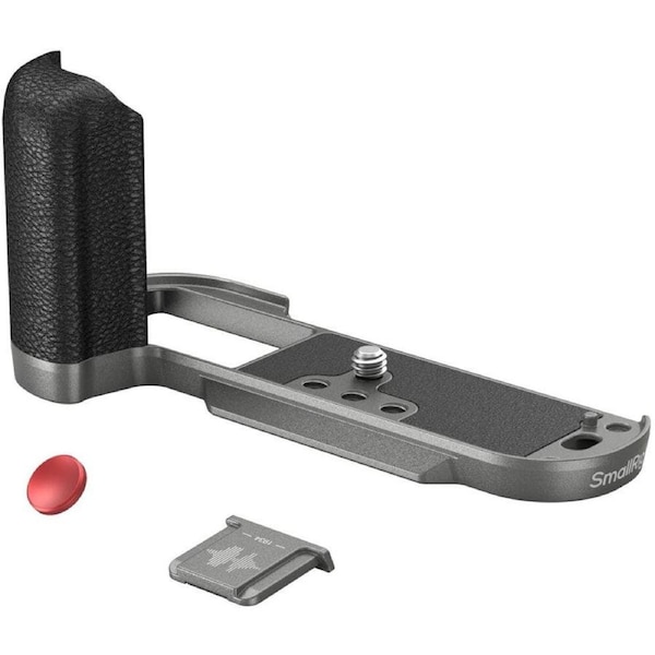 SmallRig Silicone L-Shape Handle for FUJIFILM X-T50 (Charcoal Silver) 4712