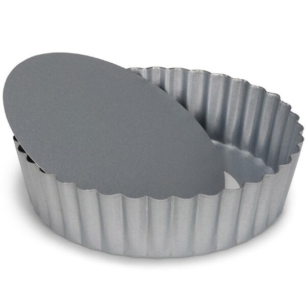 Patisse Silver-Top 15cm Deep Quiche Pan with Liftout Base