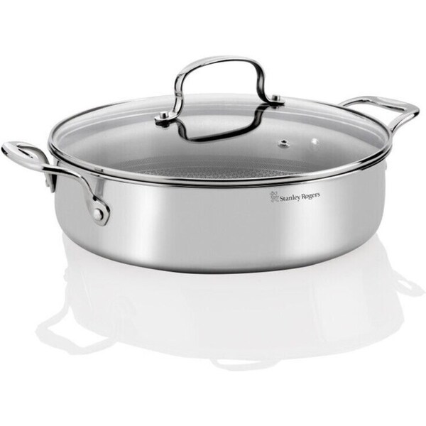 Stanley Rogers SR Matrix 28cm/4.5L Chef's Pan - Silver
