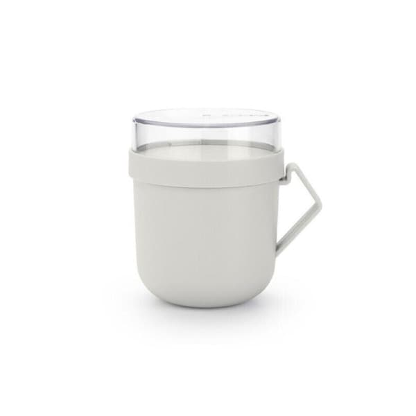 Brabantia Make & Take Soup Mug 0.6L - Light Grey