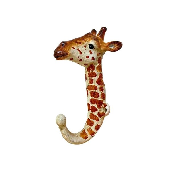 Cast Iron Giraffe Wall Hook