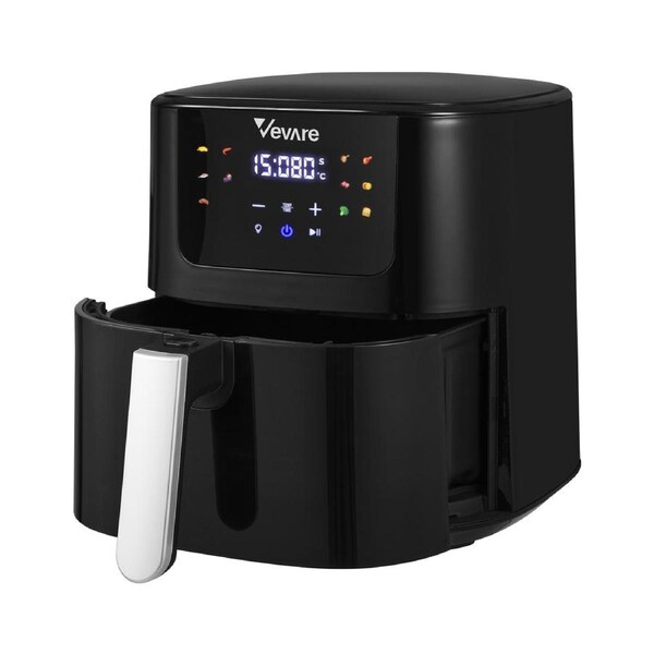Vevare Air Fryer 5L Fryers Oven LCD Touch Oil Free Cooker 1500W Kitchen