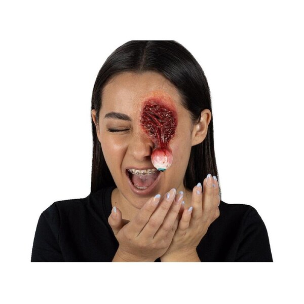 Eyes Pop Out Luxury FX Appliance Transfer Prosthetic Wound For Halloween